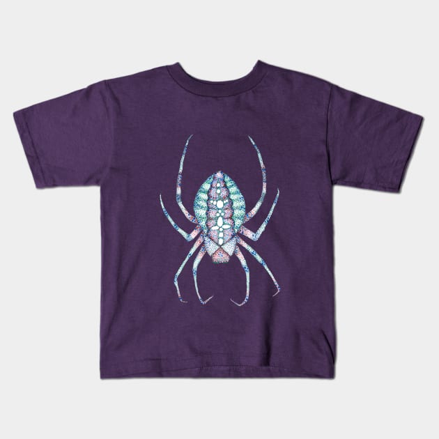 The white spider Kids T-Shirt by Bwiselizzy